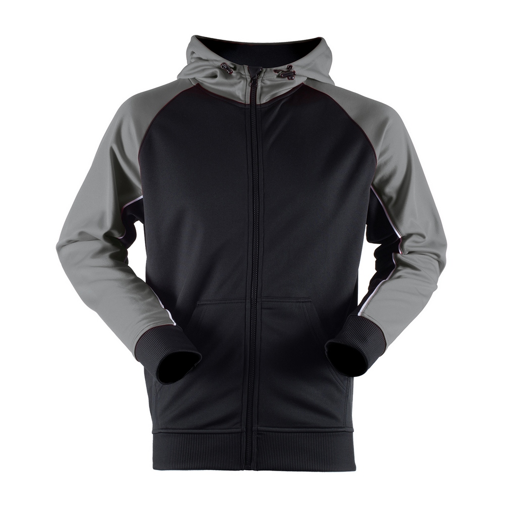Finden + Hales Panelled sports hoodie LV340