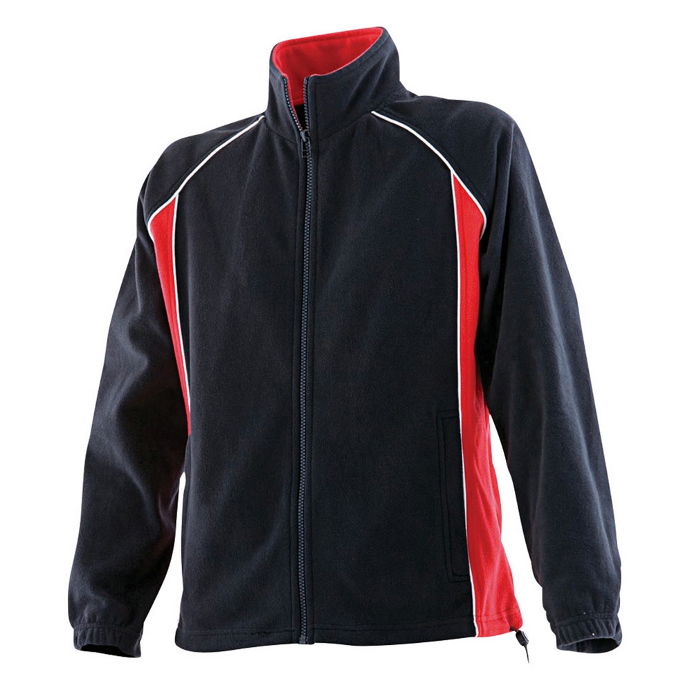 Finden + Hales Women's piped microfleece jacket LV551
