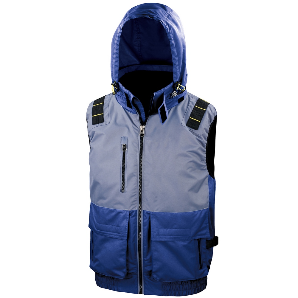 Result Workguard x-over microfleece lined gilet R335X