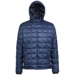 2786 Box quilt hooded jacket TS025