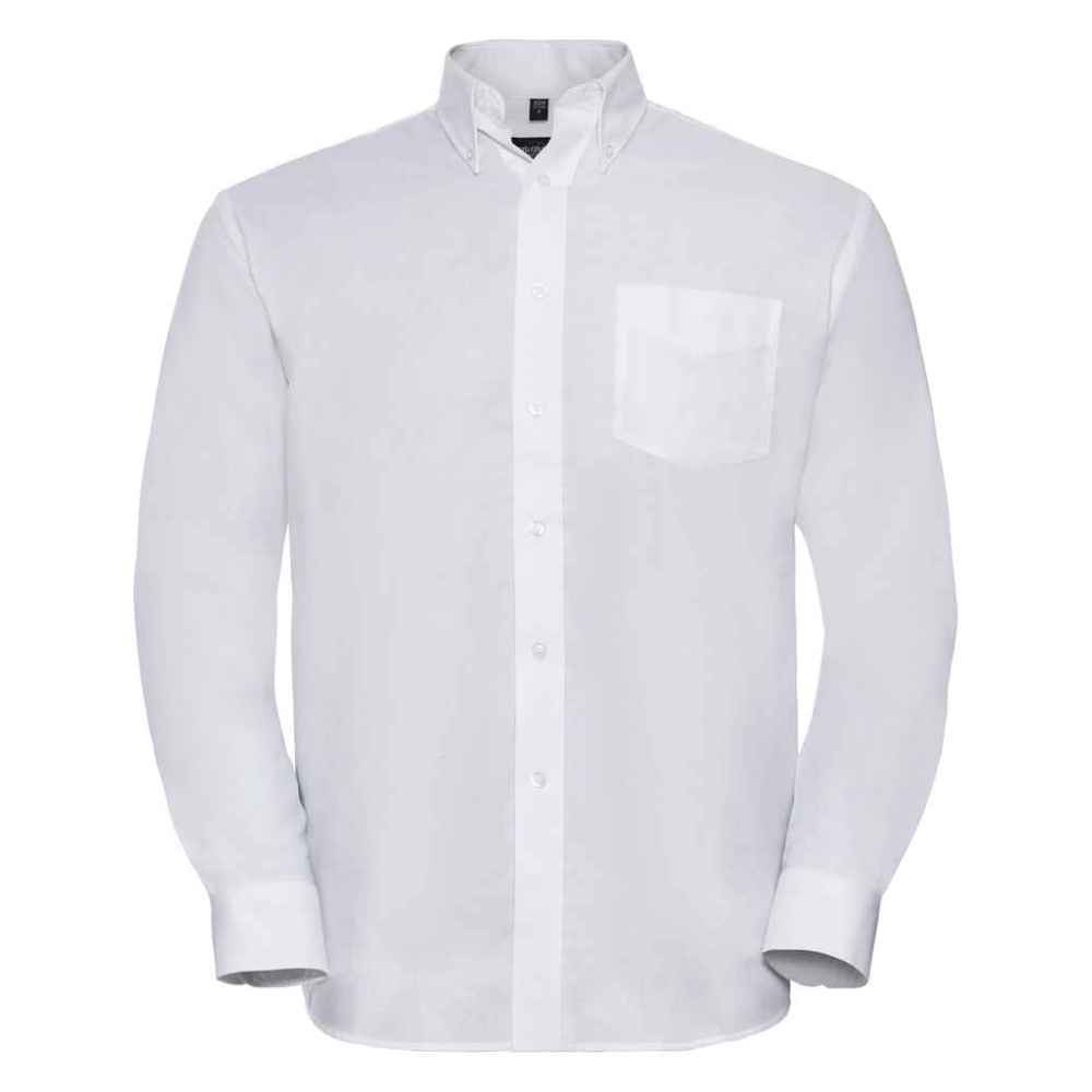 Russell Collection Long Sleeve Easy Care Oxford Shirt 932M