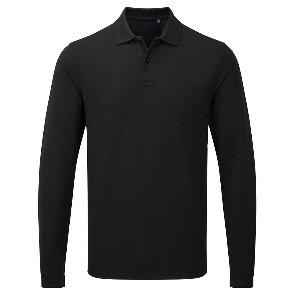 Premier ‘Essential’ unisex long sleeve workwear polo shirt PR997