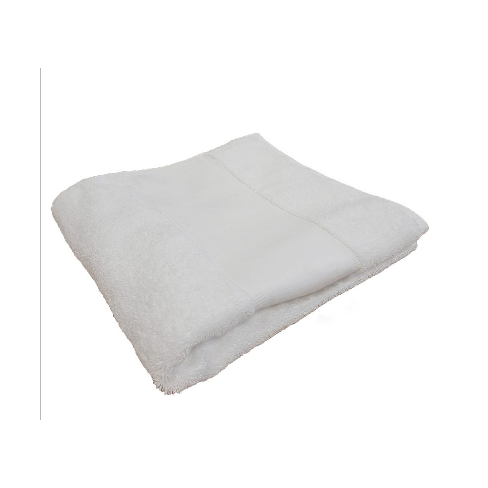 Towel City Organic hand towel with printable border TC503