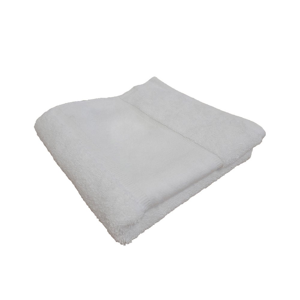 Towel City Organic bath towel with printable border TC504
