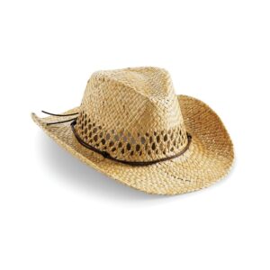 Beechfield  Straw Cowboy Hat B735