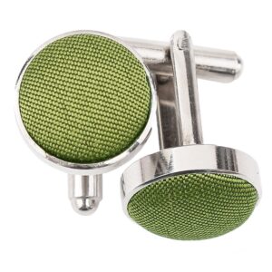 DQT Plain Shantung Cufflinks Adult